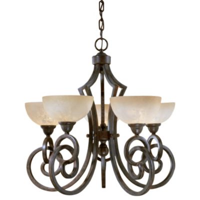 Legato 5-Light Chandelier by Uttermost - Starlight Lighting USA and Canada